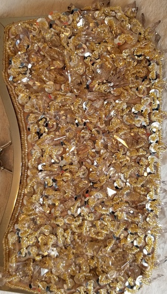 Joan Vass beaded clutch purse - NWT - Picture 2 of 8